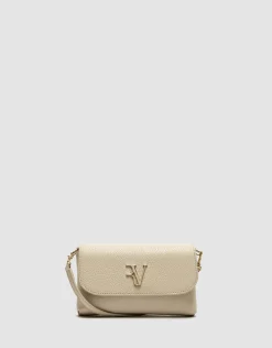 Bolso de mano Rita piel beige