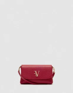 Bolso de mano Rita piel rojo
