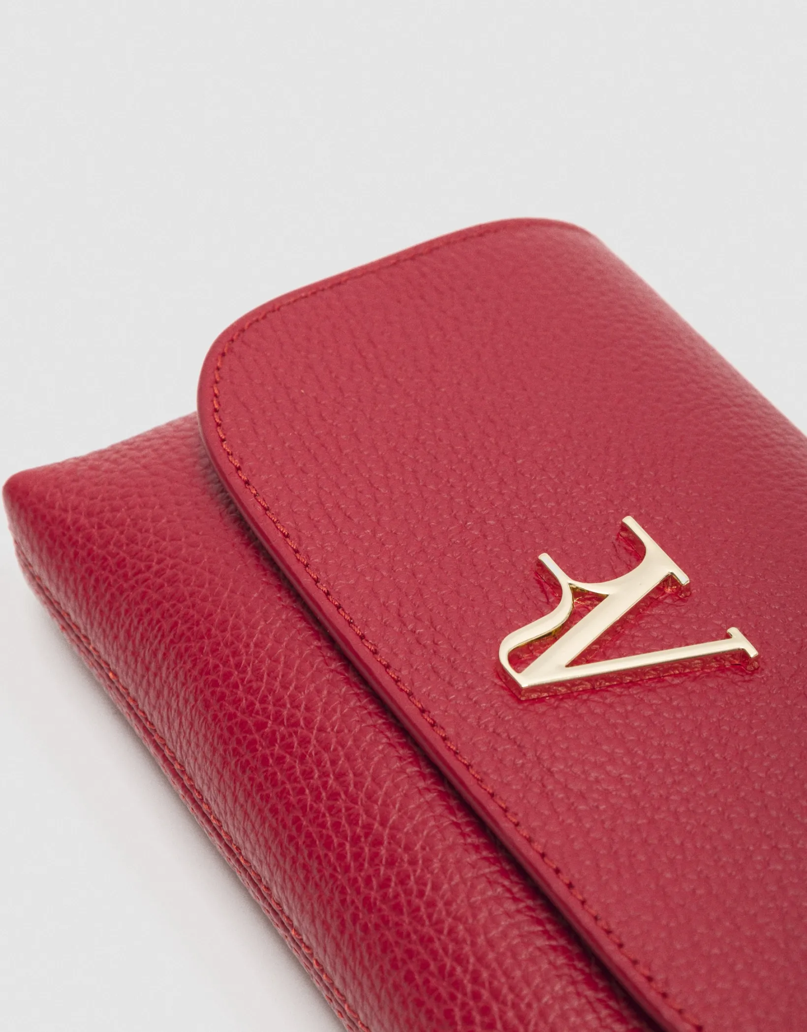 Bolso de mano Rita piel rojo