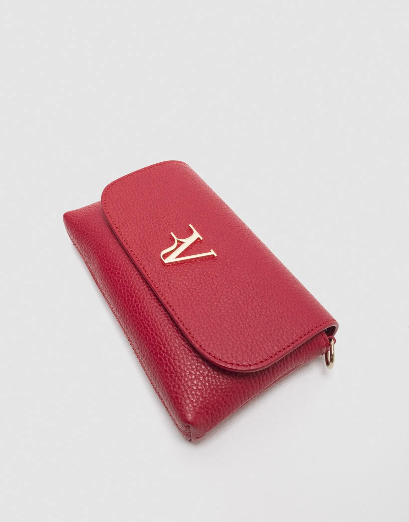 Bolso de mano Rita piel rojo