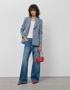 Bolso de mano Rita piel rojo