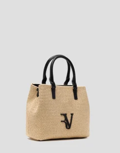 Bolso de mano Vera Bucket beige