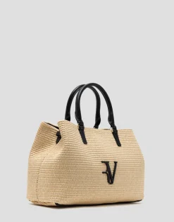 Bolso de mano Vera Satchel beige