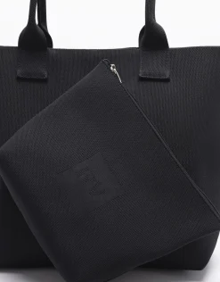 Bolso maxi shopper Kendall punto negro