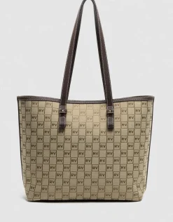 Bolso Shopper Matilda logos marrón
