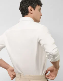 Camisa sport regular estructura blanca