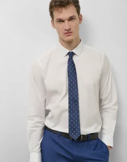 Camisa vestir lisa blanca