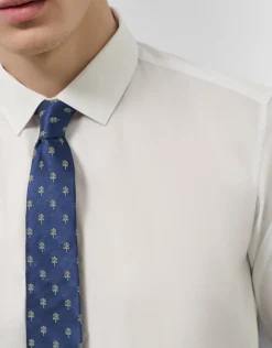 Camisa vestir lisa blanca