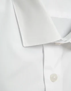 Camisa vestir lisa blanca