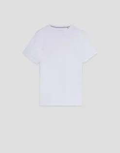 Camiseta algodón mercerizado blanco