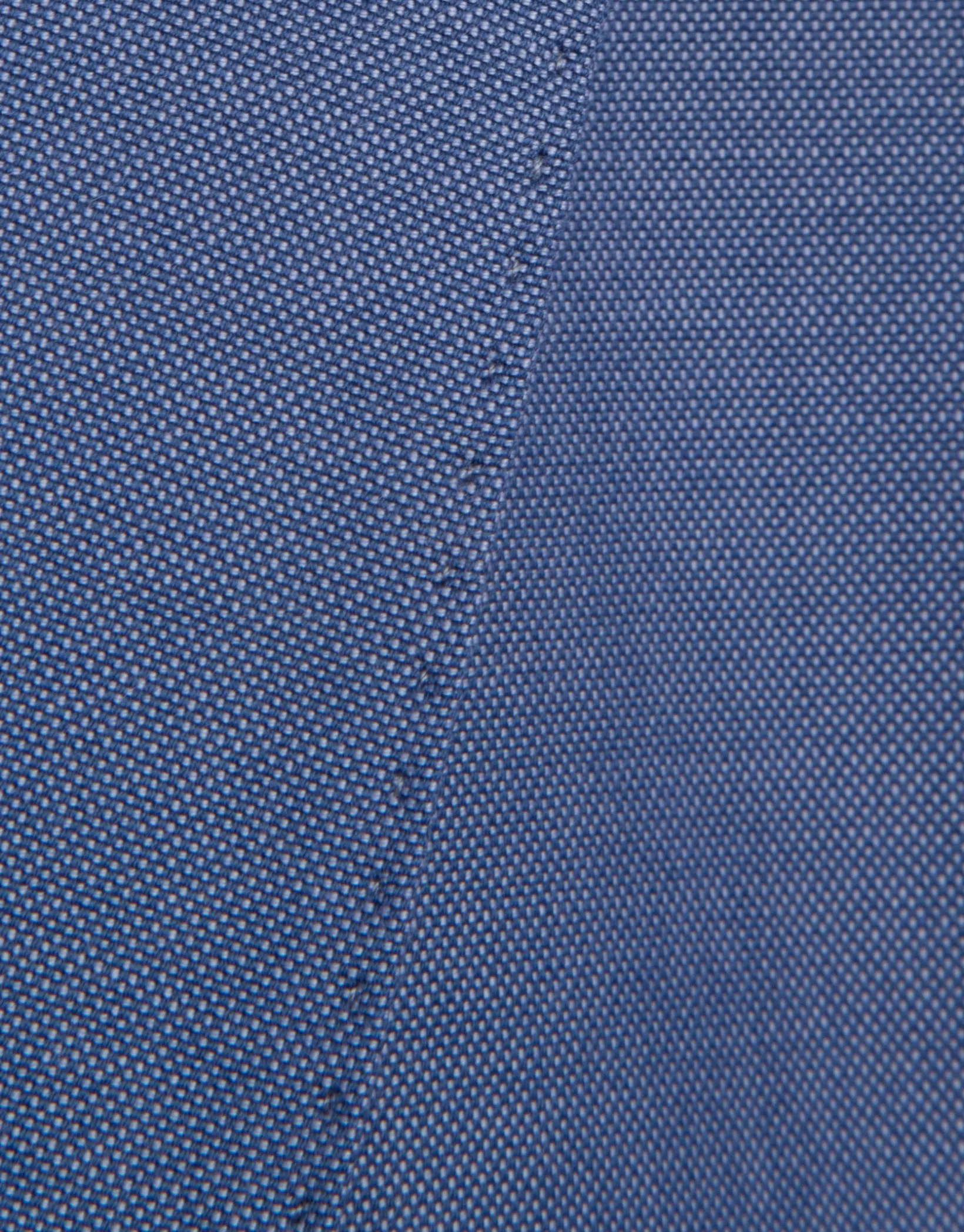 Chaleco falso liso azul medio