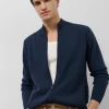 Chaqueta cremallera marino