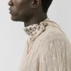Jersey ochos punto algodón/lino beige