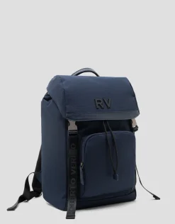 Mochila Work nailon azul