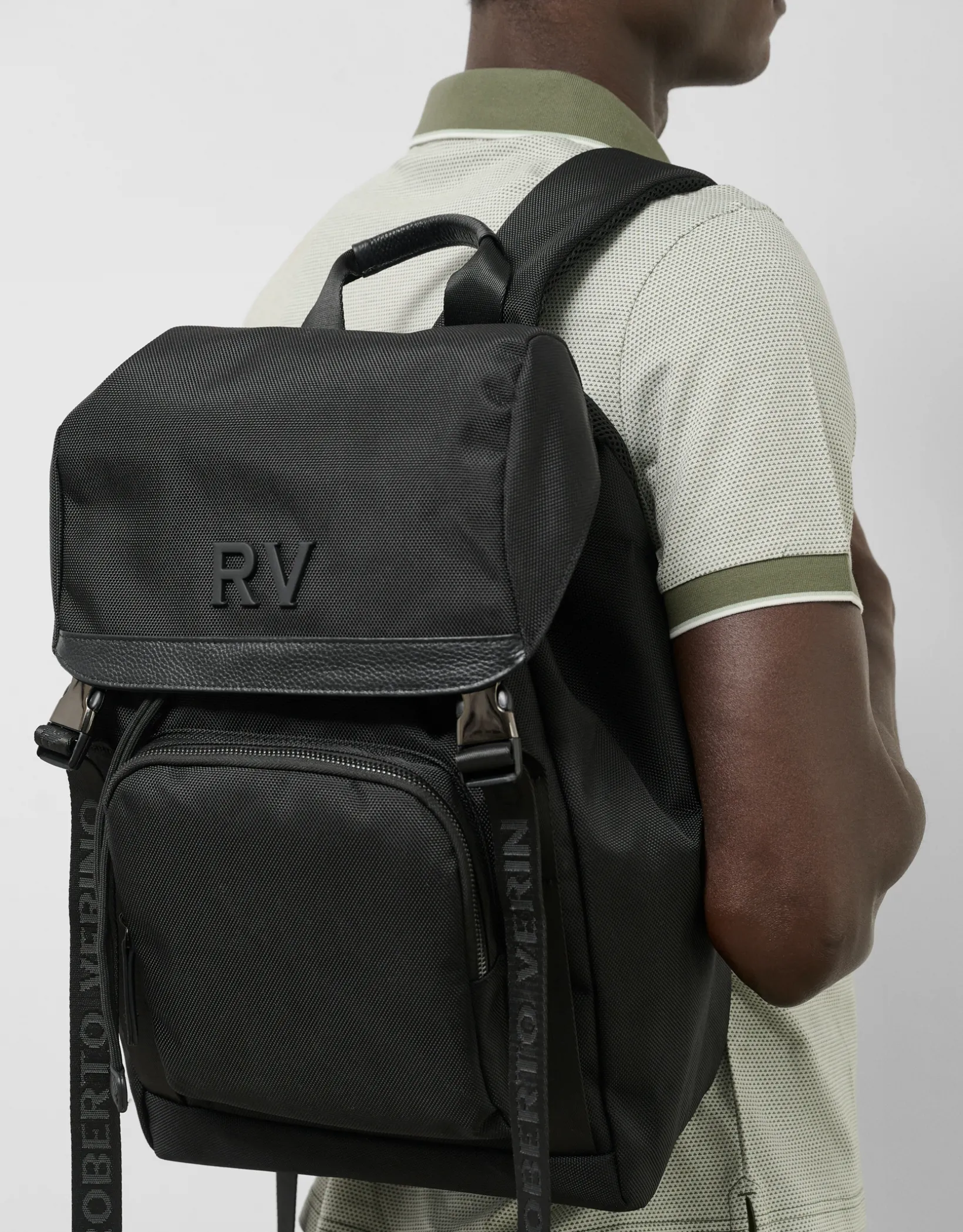 Mochila Work nailon negro