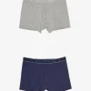 Pack boxers gris/azul