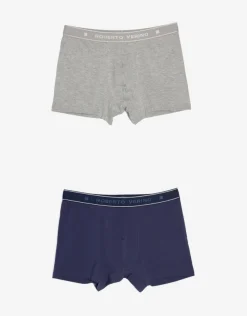 Pack boxers gris/azul