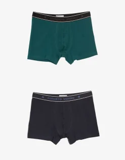 Pack bóxer marino/verde
