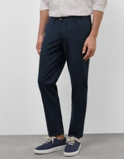Pantalón chino tintado marino