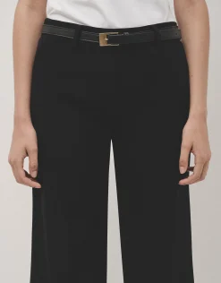Pantalón sastre crepé negro