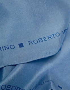 Pañuelo seda azul marco Roberto Verino