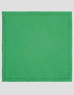 Pañuelo seda verde marco Roberto Verino